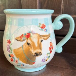 The Pioneer Woman Blue and White Cow Mug